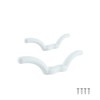 VTurboWay 2 Pack Nylon White Rope Cleat 4" Marine Grade