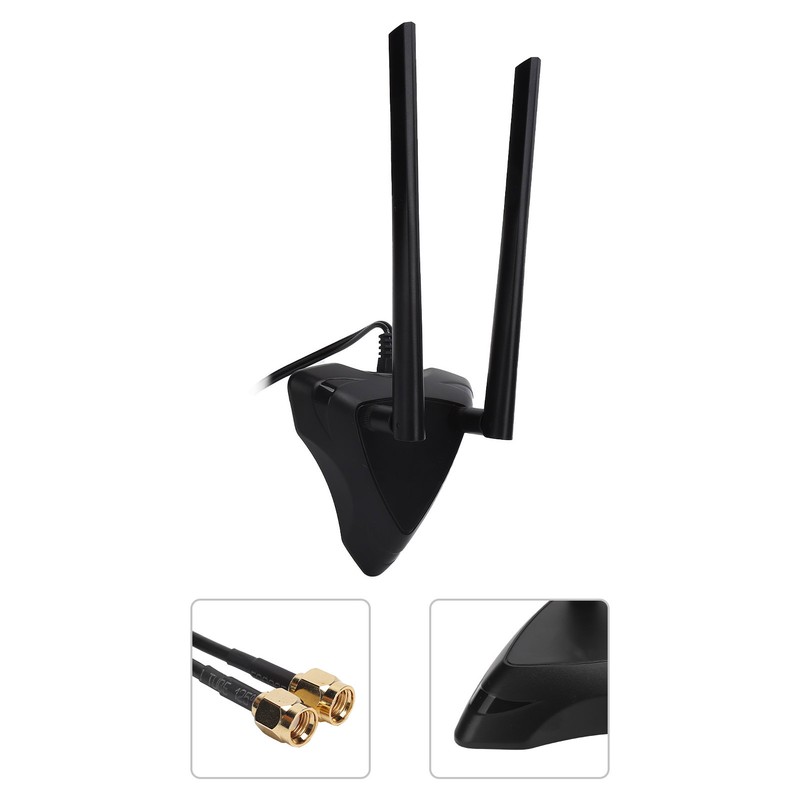WiFi Antenna Dual Band 2.4GHz 5GHz 6DBI with 1.2metres Cable