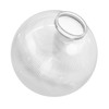 KastLite 12" Clear Prismatic Acrylic Lamp Post Globe | Prismatic