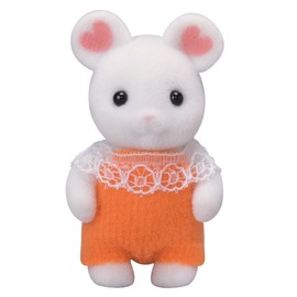 Sylvanian Families Doll Marshmallow Baby Mouse Ne-107