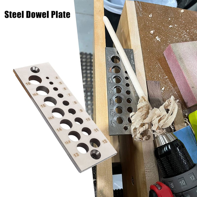 Steel Dowel Plate 16 Holes Dowel Maker Steel Plate Metric