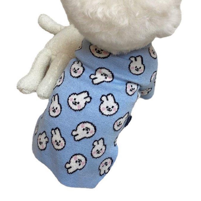 Dog Clothes Cute Pattern Moderate Thickness Soft Comfortable Small Dog