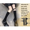 Emezddo 1 Pair of Socks Garters, Adjustable Length Sock Holder,