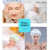 Gorras Baño Mujer Ducha Reutilizables Diseño Elegante Ajuste Cómodo Protección