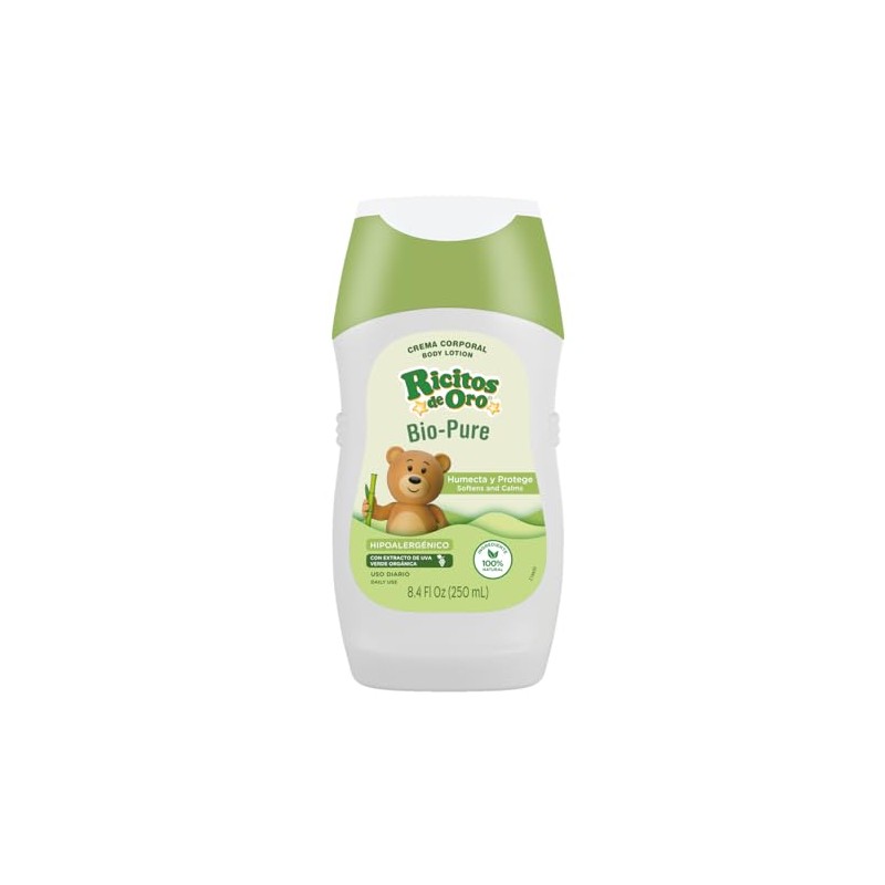 Ricitos de Oro, Crema Bio Pure, con extracto de uva
