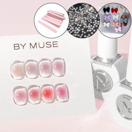 classic nail Diesel Bymuse Cheek Gel Melting Gel Gradient + 30 parts / 디젤 바이뮤즈 치크젤 멜팅젤 그라데이션+파츠30개
