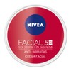 NIVEA Crema Facial Hidratante Antiedad 5 En 1 Cuidado Anti