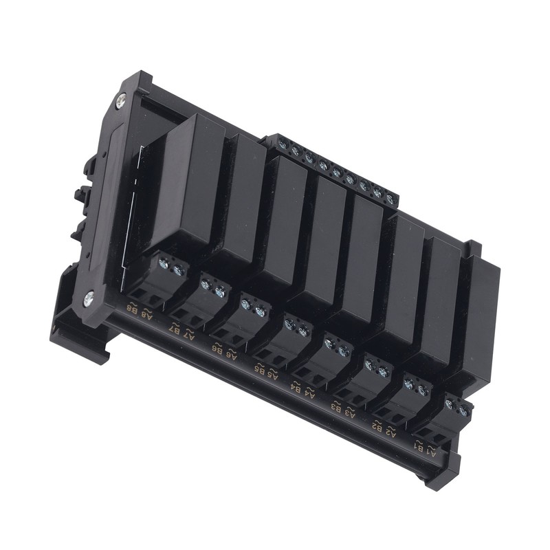 Solid State Relay Module DIN Rail Installation 8 Channel Solid