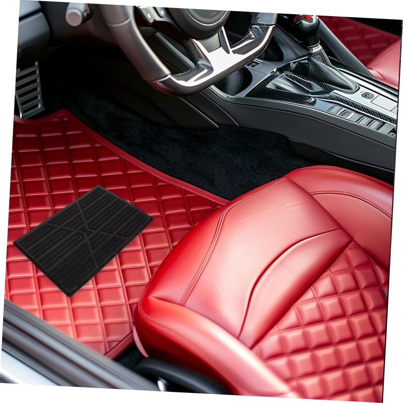 CHILDWEET Rubber Car Floor Mat Patch Car Carpet Protector Heel