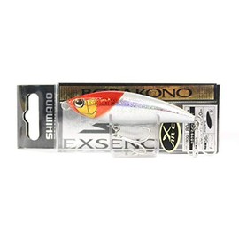 Shimano Minnow Exense Boracono 06T XL-180Q Lure, 3.1 inches (80 mm), 0.4 oz (12 g), Kagayaki Red Head