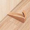 6pcs Door Stopper Wedge Polished Glossy Compact Wooden Firefighter Door
