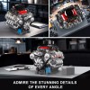 Mould King 10171 V8 Engine Motor Engineering Model Building Block