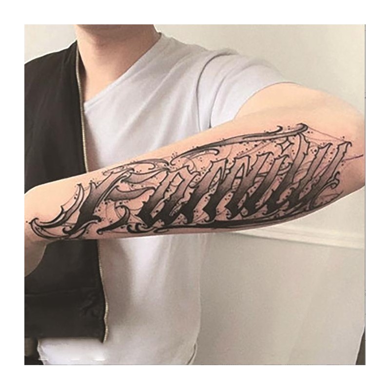 Fake Full Sleeve Tattoos: Herbal Juice Ink for a Realistic,