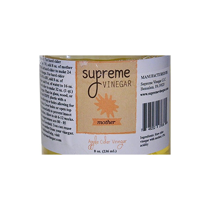 Supreme Vinegar - 3696 Supreme Cider Mother of Vinegar Yellow