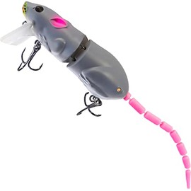 Articulated Mouse Lure 8 cm 15 g - Rat Pike Fishing, Catfish, Black Bass, Predators, Freshwater