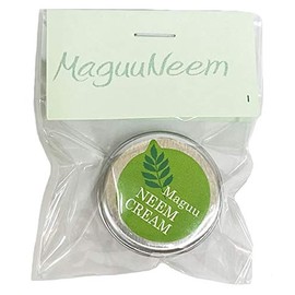 Magneem Neem Cream (Neem Oil Blended), Approx. 0.1 oz (3 g), Trial Size