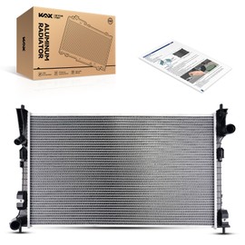 KAX CU2937 Engine Radiator Replacement, Compatible with 2007-2014 Edge, MKX, 2009-2012 Flex, MKT, 2009-2016 MKS, 2008-2019 Taurus, 2008-2009 Taurus X, Sable