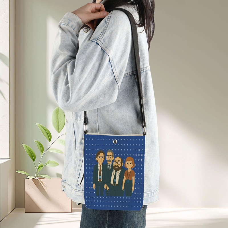 MYSOMY Lumon Industries Crossbody Bag Macrodata Refinement Gift Scary Numbers