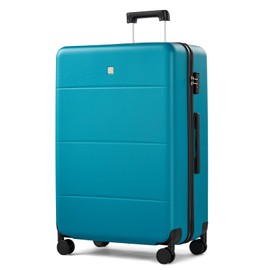 Hanke 28 Inch Luggage Large suitcases with Wheels Hardshell Lightweight Tsa Luggage 28 Inch for Women Men Travel Suitcase Checked Luggage(Caribbean Blue)