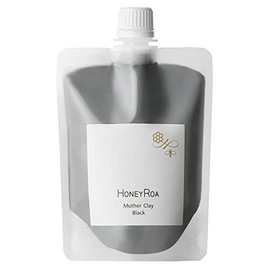 HONEY ROA Mother's Clay (Black), 8.5 oz (240 g), Sticky from Sebum, Clay Pack, Rinse Pack