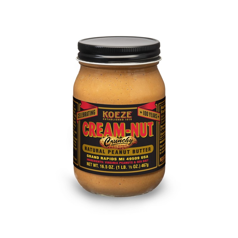 Cream-Nut Crunchy Natural Peanut Butter