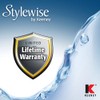 Keeney Stylewise 2.7" 3-Function Shower Head, White
