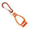 Golf Glove Holder Orange Glove Clip Keychain Gloves One Side