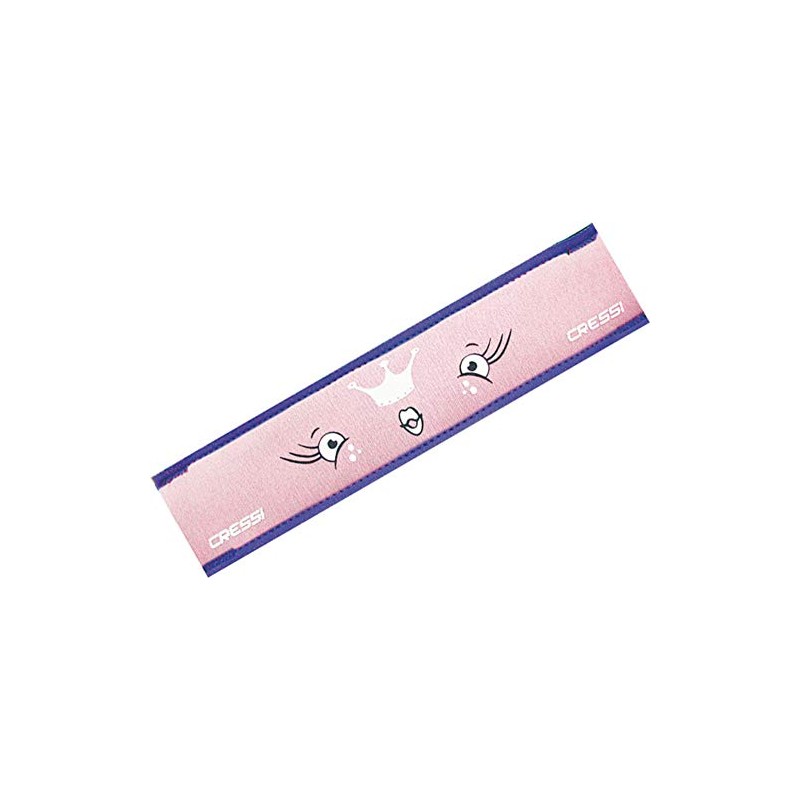 Cressi Neoprene Goggle Strap Cover, Pink/Lilac