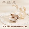 Loluka Wireless Earbuds Small in-Ear Mini Earbuds Bluetooth Headphones 5.3