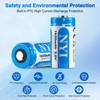 NYI CR123A 3V 1650mAh Lithium Batteries 40 Pack,CR123 3 Volt