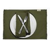Vargottam Dark Olive Green Home Decor Cotton Flex Reversible Fabric