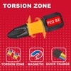 Geinxurn Impact Pozi Screwdriver Bits Set,90 Pcs 1" Magnetic (PZ1/PZ2/PZ3)
