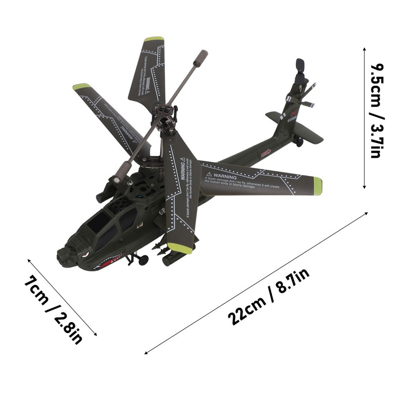 RC Helicopter Dual Propeller Remote Control Helicopters Mini Airplane Model