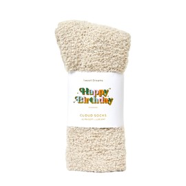 Unboxme Happy Birthday Socks - Ultra-Soft Cozy Cloud Fabric for Women & Men - Luxurious Sleep Gift Socks