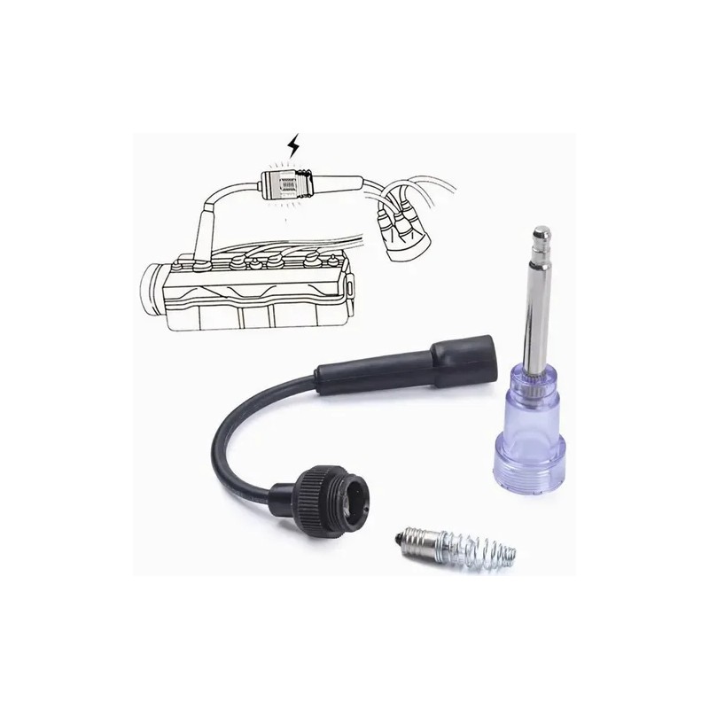 Probador De Chispa Cables De Bujias En Linea Auto Motos