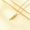 AIWENXI Cylinder Butterfly Urn Ashes Necklace for Women Men Cremation