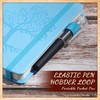 Estune Tree Small Notebooks Pen Leather Lined Pocket Subject Notebooks
