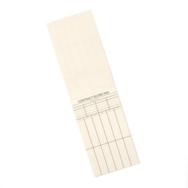 Caspari Hydrangea Garden Bridge Score Keeping Pads, 5 Included