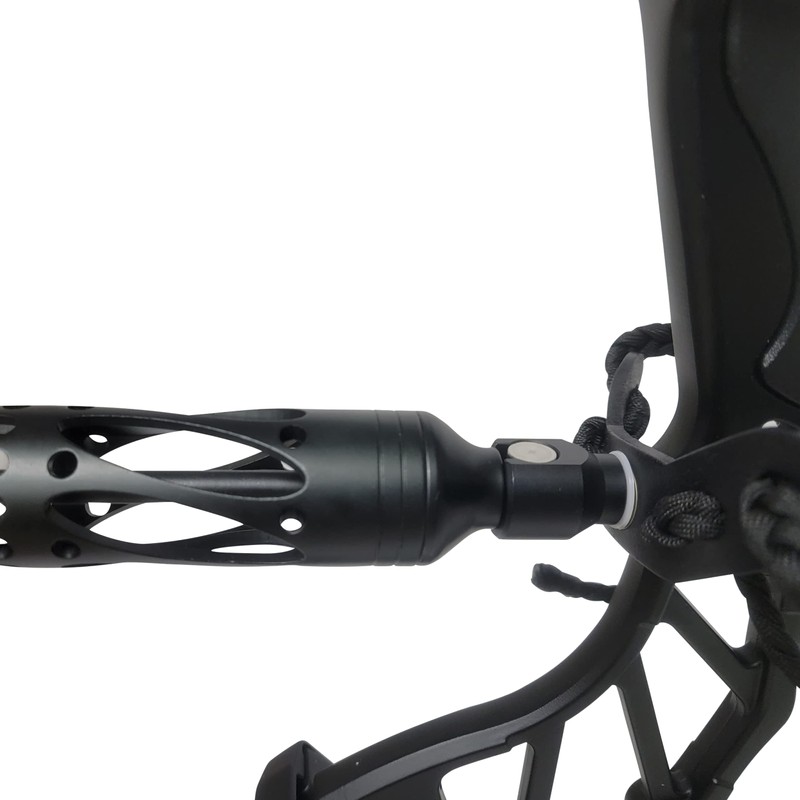 Aluminum Bow Stabilizer V-Bar Mount with Side Bar Quick Disconnects