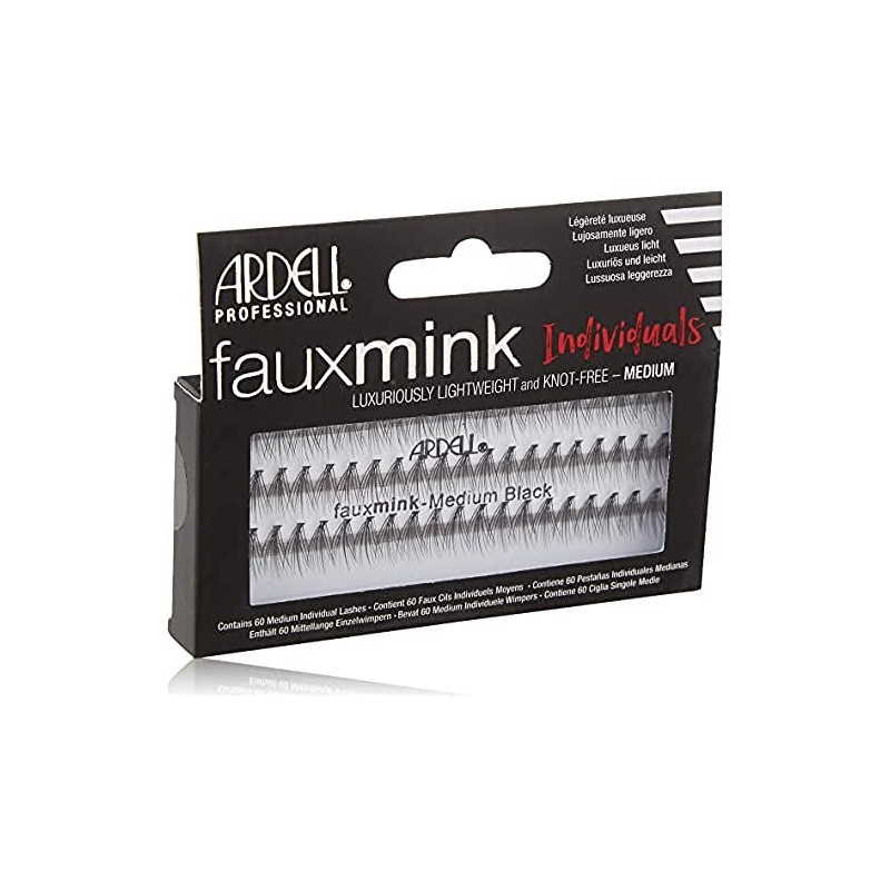 Faux Mink Individuals Medium Black