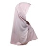 Yaqeen Girls instant headscarf hijab plain al Amira, readymade pull