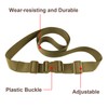 MAGARROW 1.5" Utility Straps with Buckle Adjustable, 4-Pack (Tan, 9.5