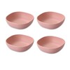 Fkereg Set of 4 Small Dipping Sauce Bowls 4.5 Oz,