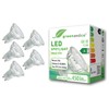 greenandco 5 x LED spotlights, GU10, 2.5 W, 450 lm,