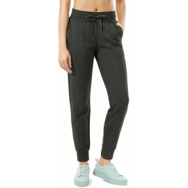 CRZ YOGA Women's Cotton Drawstring Sweatpants Elastic Waist Joggers-Size M(8/10)