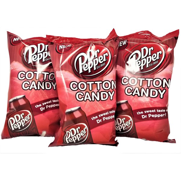 Dr. Pepper Cotton Candy 3.1oz - 3 Pack
