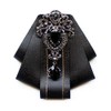 FYBownot Sparkly Bowtie, Unisex, Uniform Ribbon, Ribbon Tie, Pin +