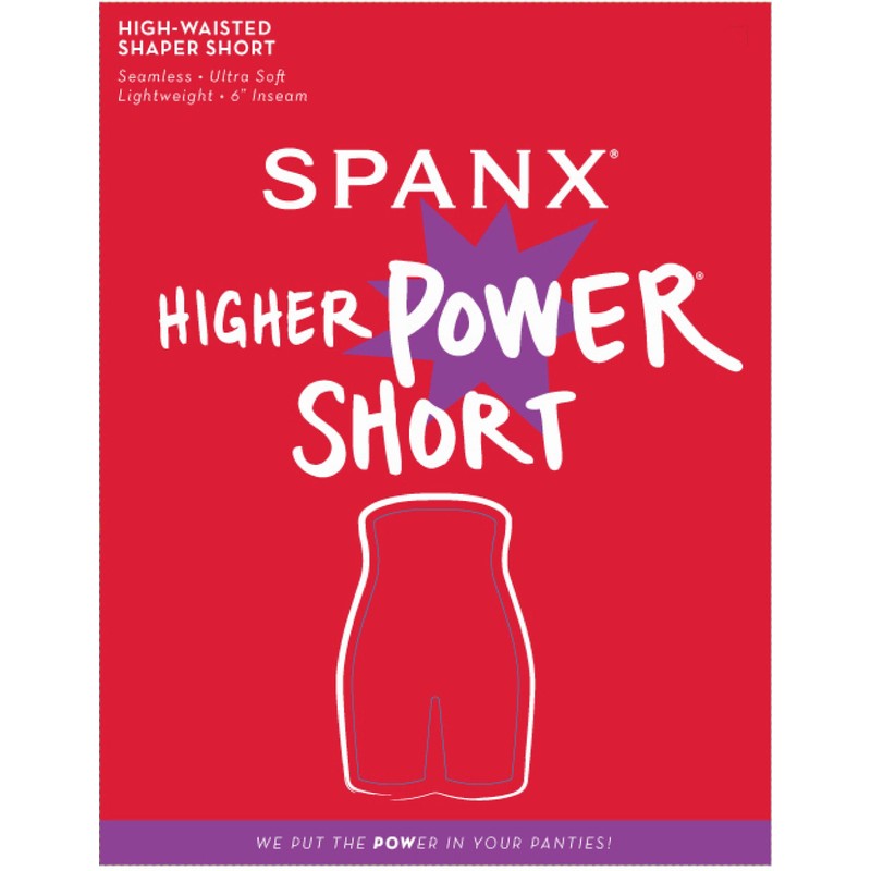 SPANX Seamless Higher Power Short - Lightweight, All-Day Comfort -