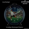 ATRIUM A932-5 Children's Alarm Clock for Boys Scorer Football Stadium