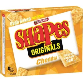 Arnotts Bulk Shapes Cheddar *Original Flavour* 175g ($3.99 each x 12 units)